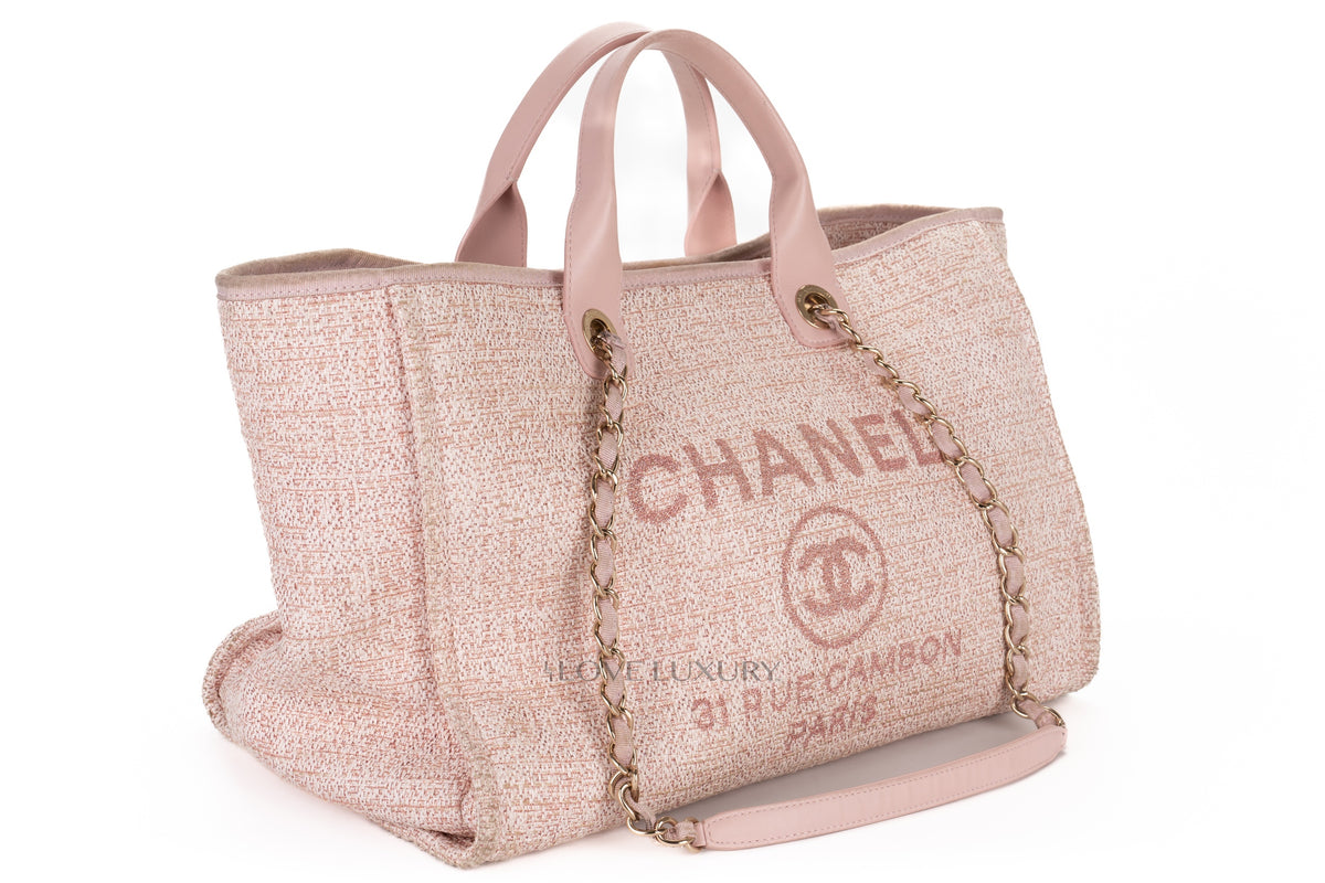 Chanel Bag Deaville Pink Gold Hardware - view 2