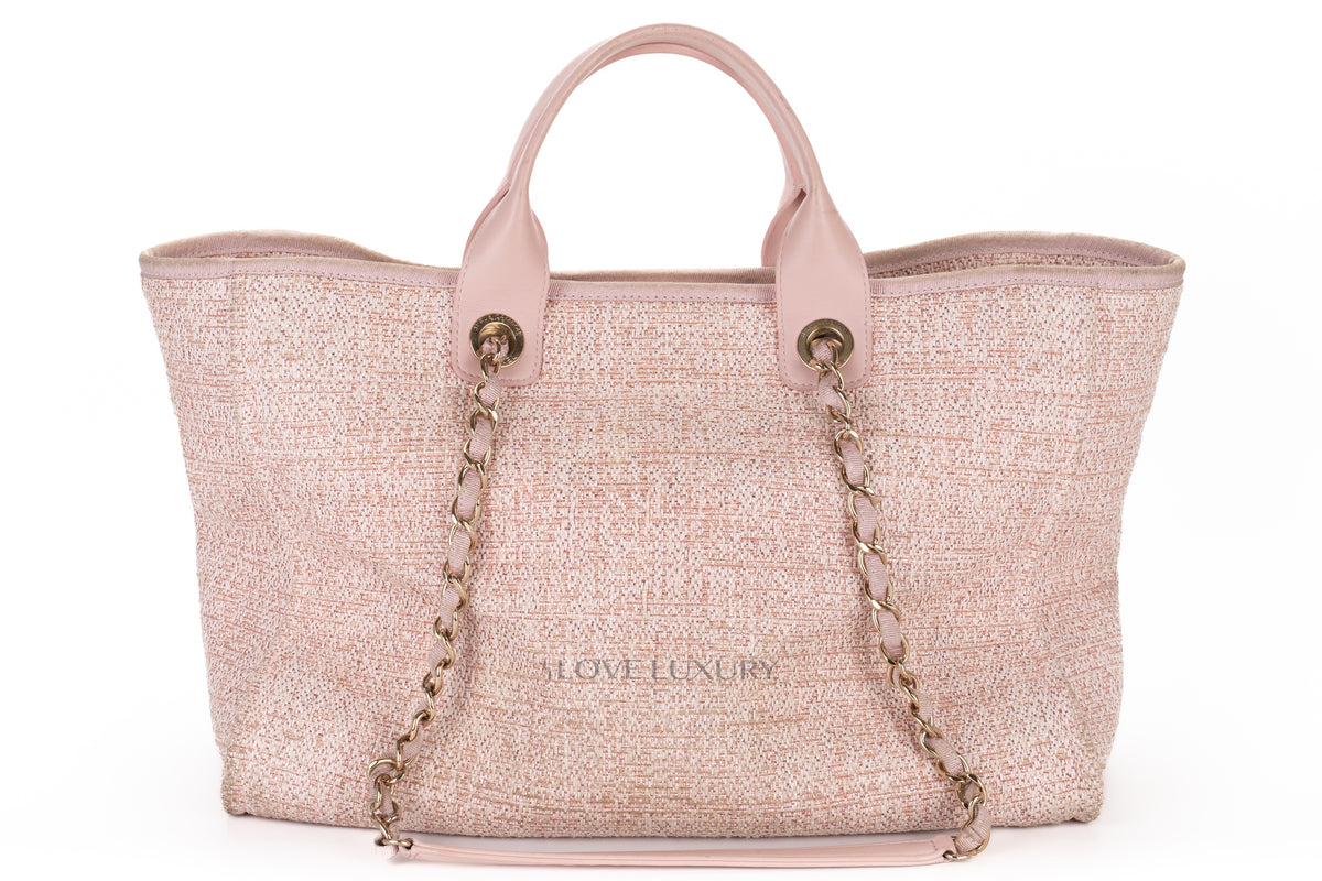 Chanel Bag Deaville Pink Gold Hardware - view 3