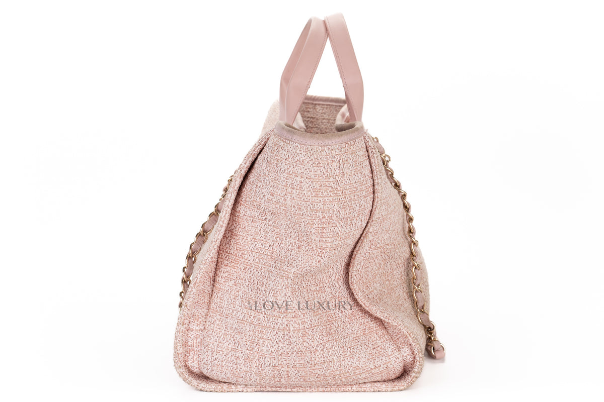 Chanel Bag Deaville Pink Gold Hardware - view 4