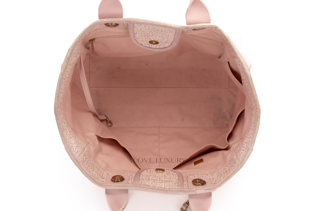 Chanel Bag Deaville Pink Gold Hardware - view 7