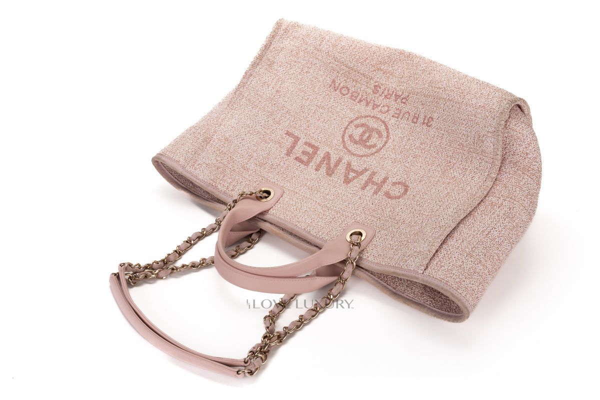 Chanel Bag Deaville Pink Gold Hardware - view 8