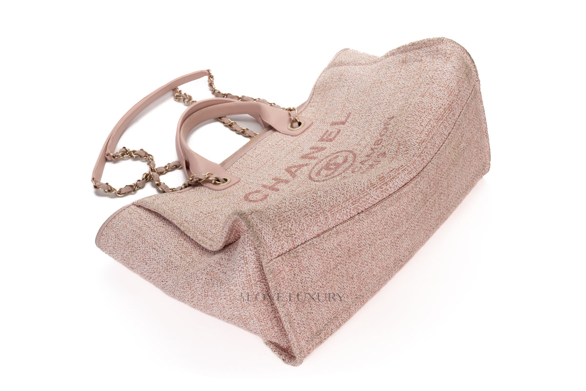 Chanel Bag Deaville Pink Gold Hardware - view 9