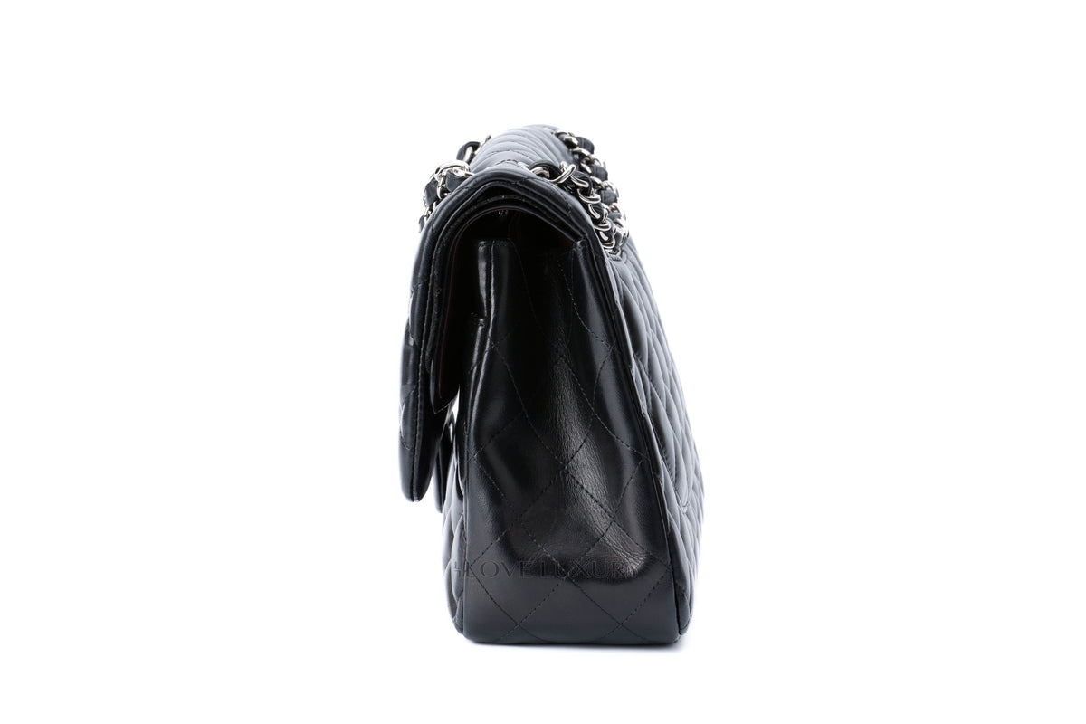 Chanel Jumbo Classic Flap Black Lambskin - view 4