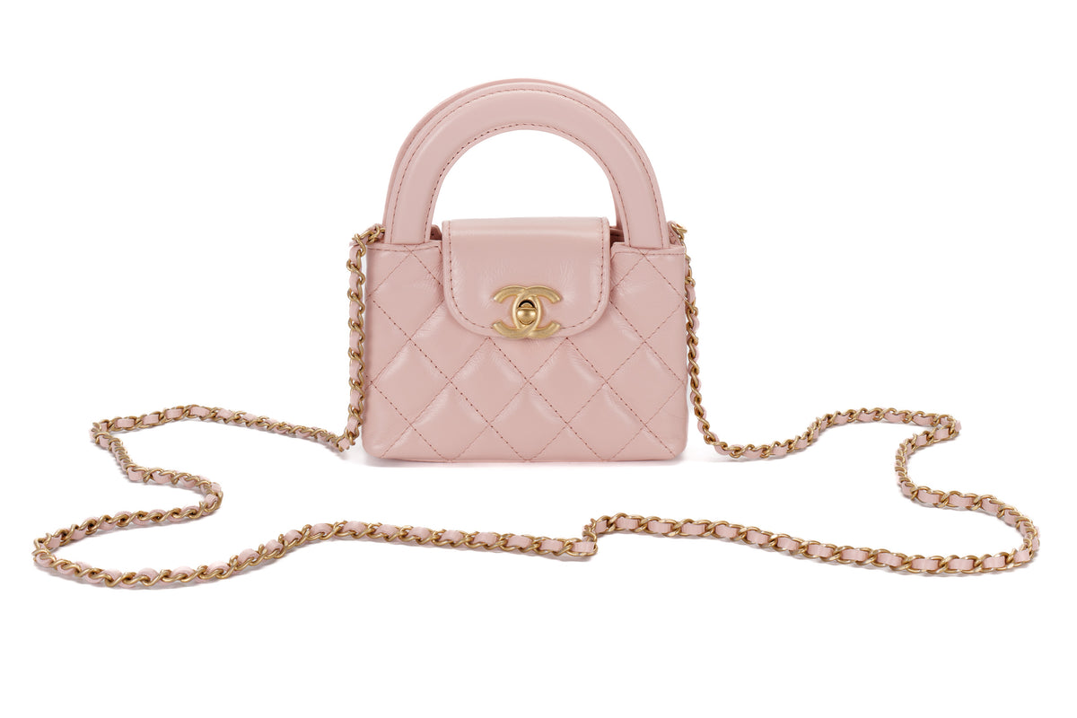 Chanel Micro Kelly Shopping Baby Pink - view 9