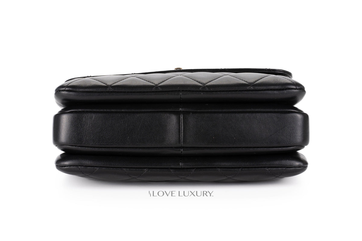 Chanel Large Trendy Cc Black Lambskin Gold Hardware - view 6