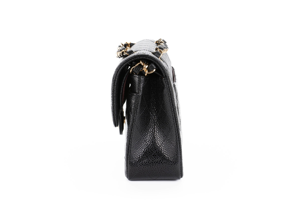 Chanel Small Classic Flap Black Caviar - view 4
