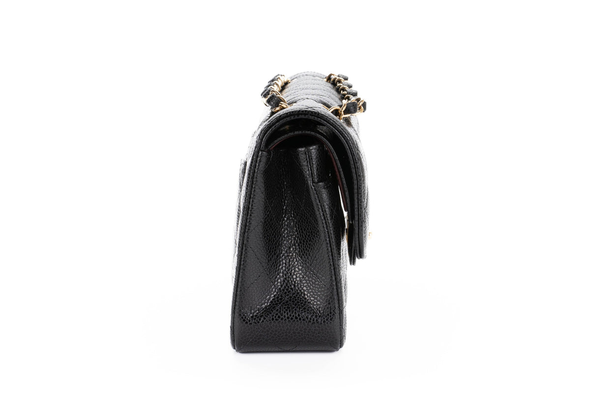 Chanel Small Classic Flap Black Caviar - view 5