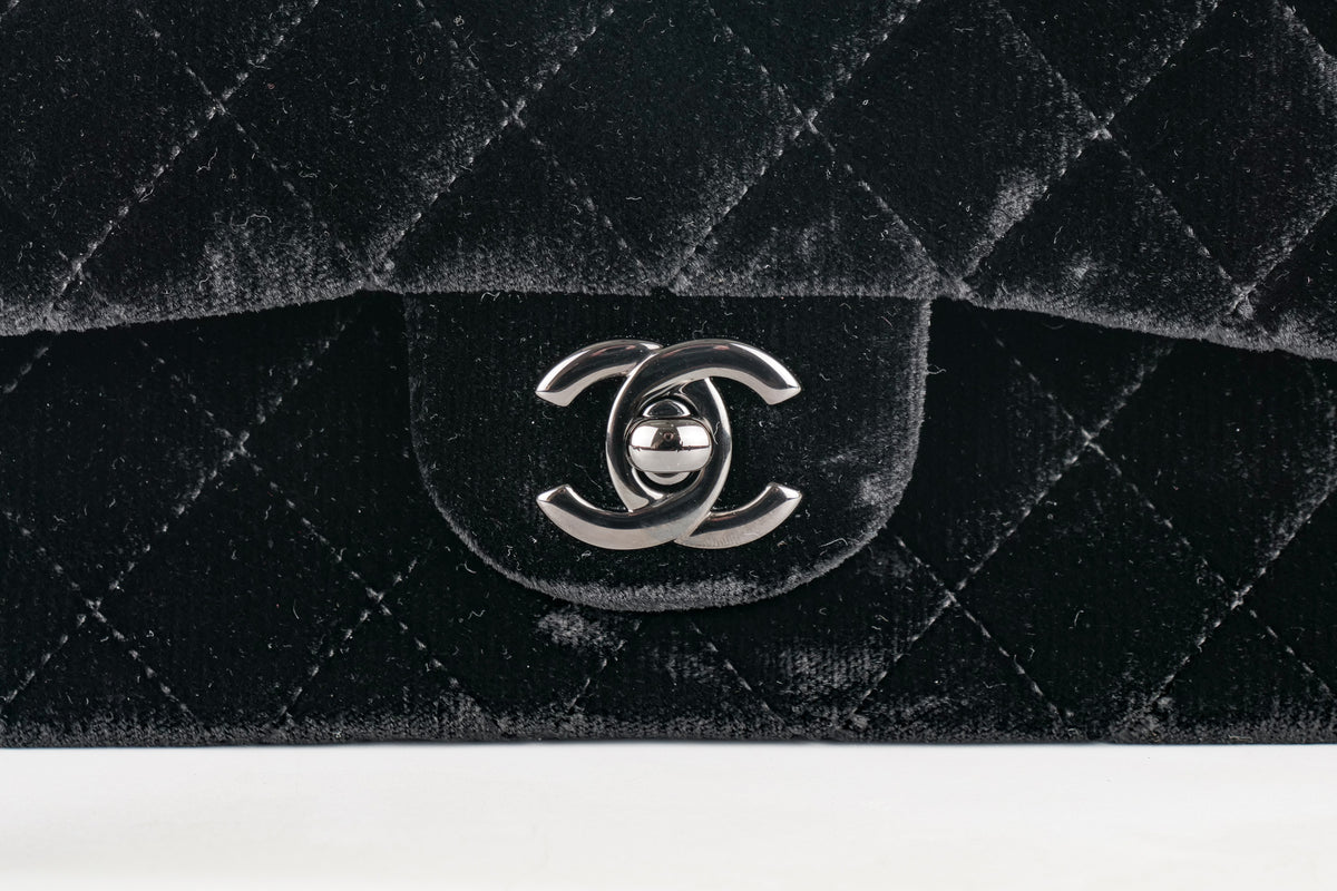 Chanel Mini Rectangular Bag So black Velvet - view 7