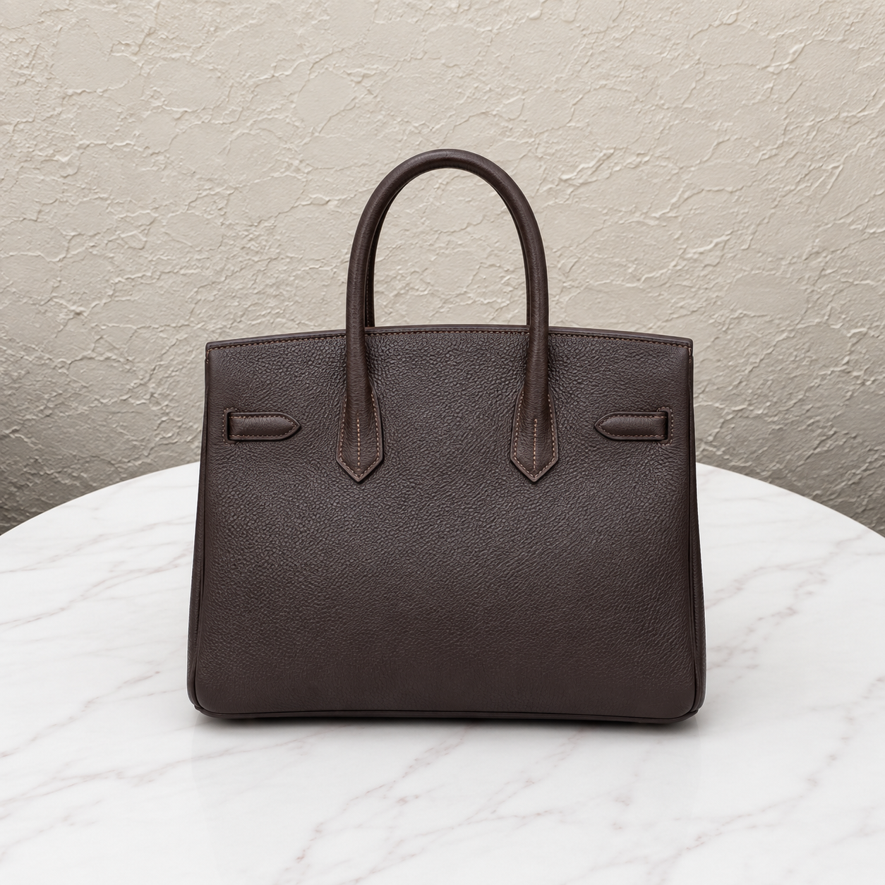 Hermès Birkin 30 – Ebene Togo with Gold Hardware