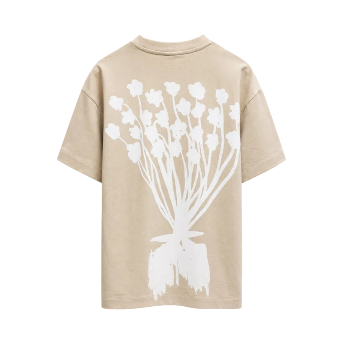 Bouquet T-shirt in Cream [Unisex] by Beyond Extremes