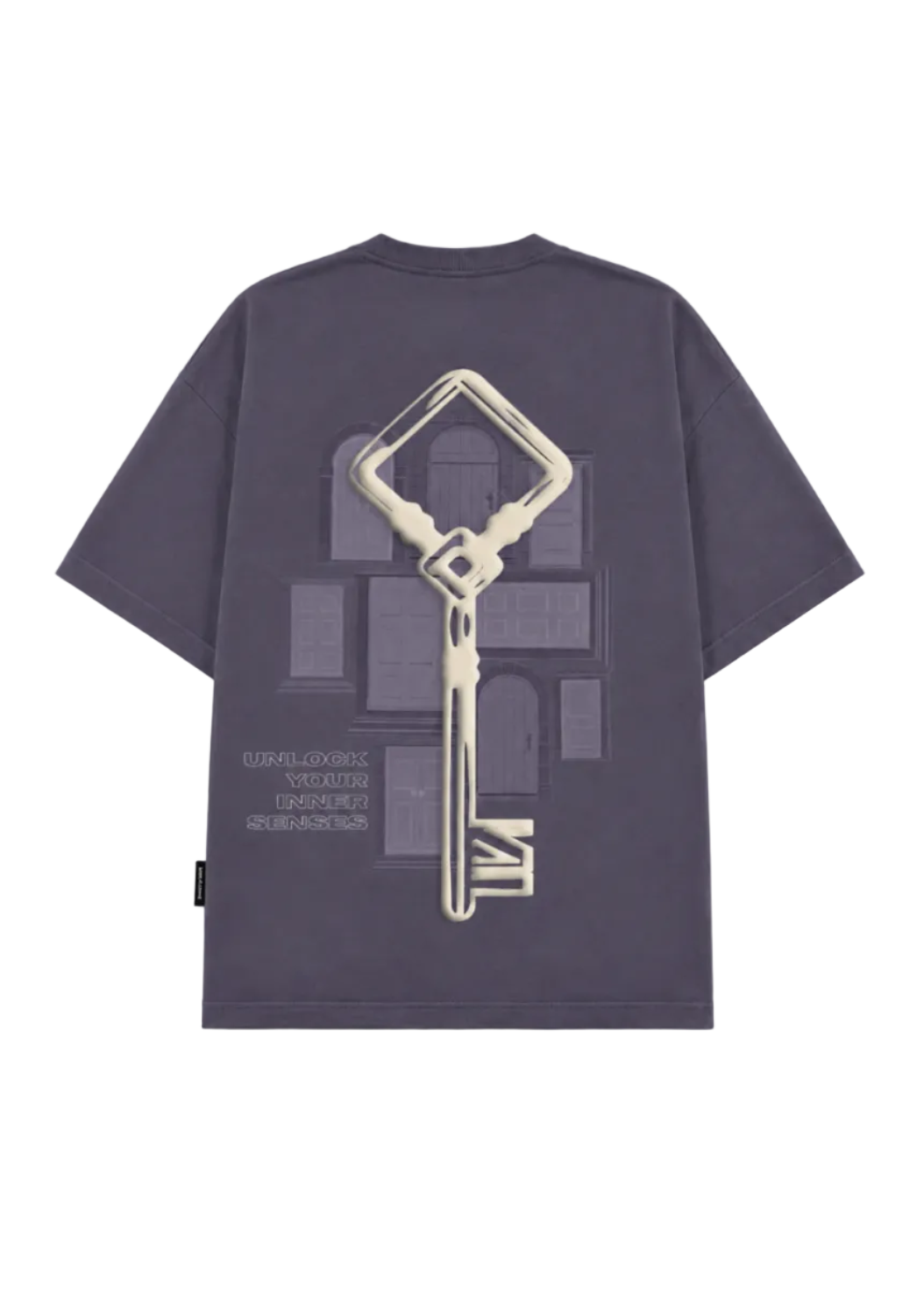 Key of Instincts - Oversized T-Shirt (Purple) by Instinct First