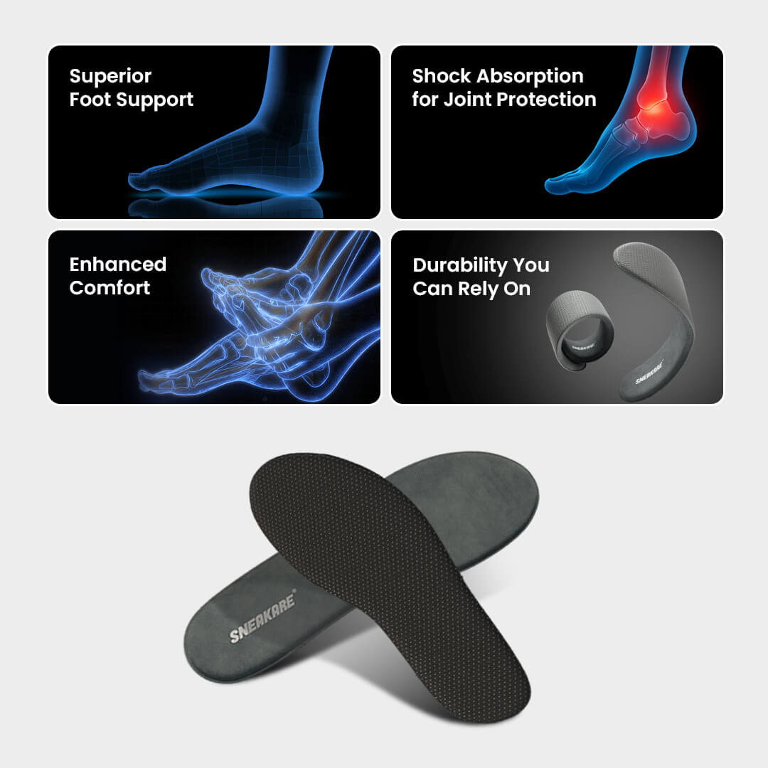 CloudSole Memory Foam Insoles (Large) by Sneakare