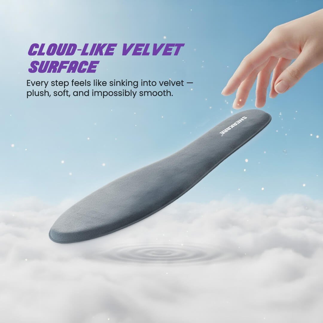 CloudSole Memory Foam Insoles (Large) by Sneakare