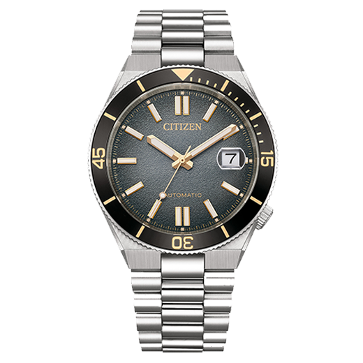 Citizen Tsuyosa Shore Limited Edition Automatic Black Dial Men's Watch NJ0238-57E - front