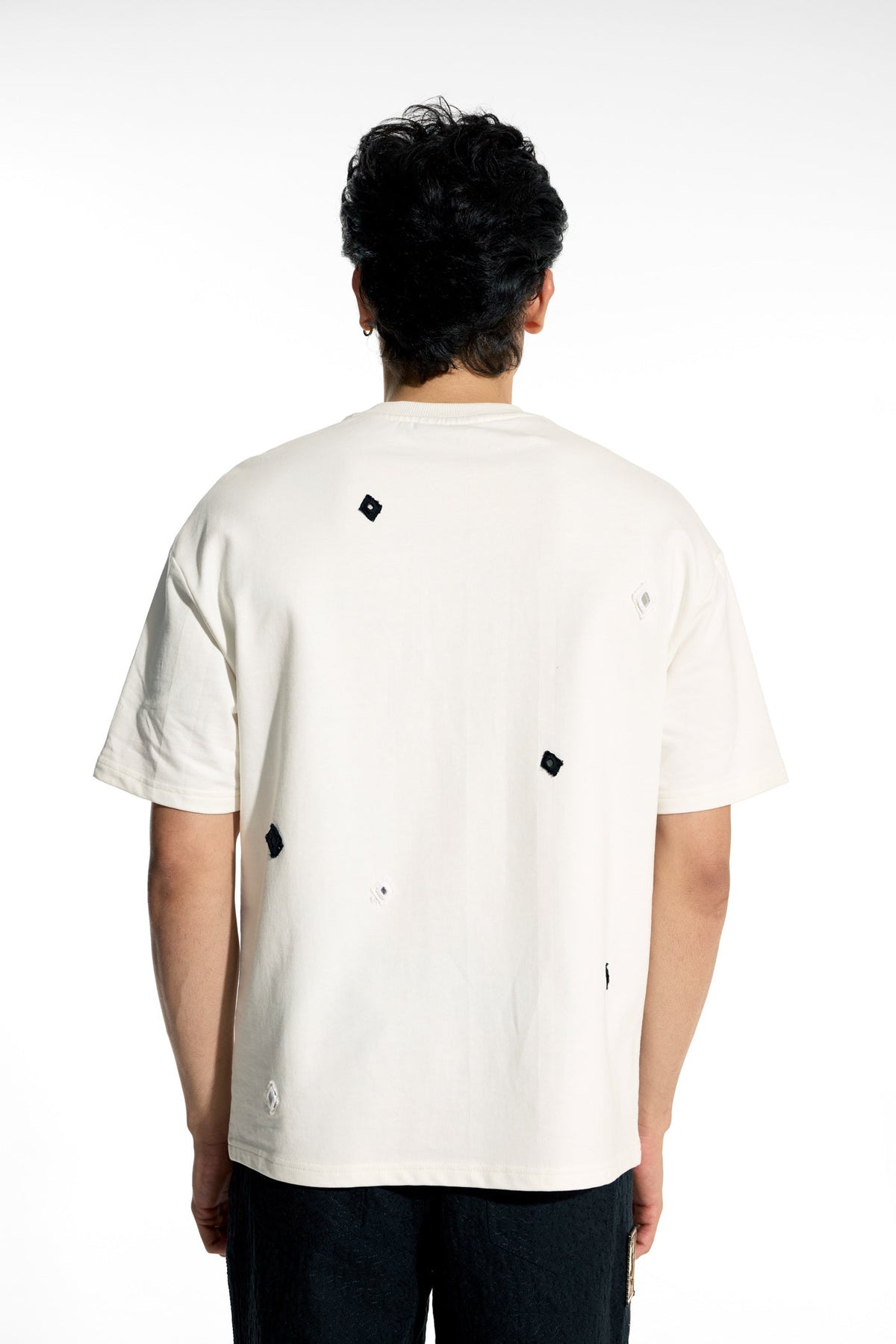 Mirror White T-shirt by FARAK