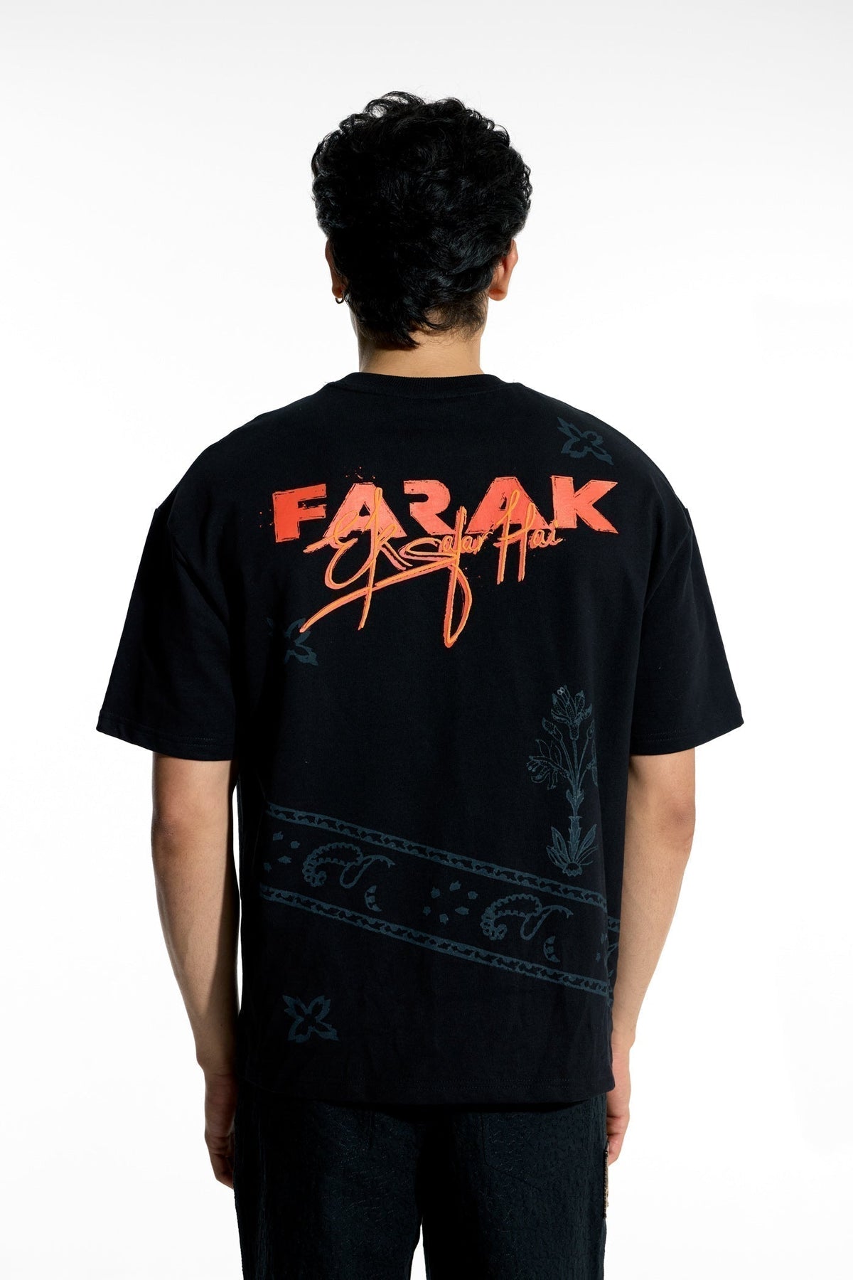 Farak Ek Safar Orange T-shirt by FARAK