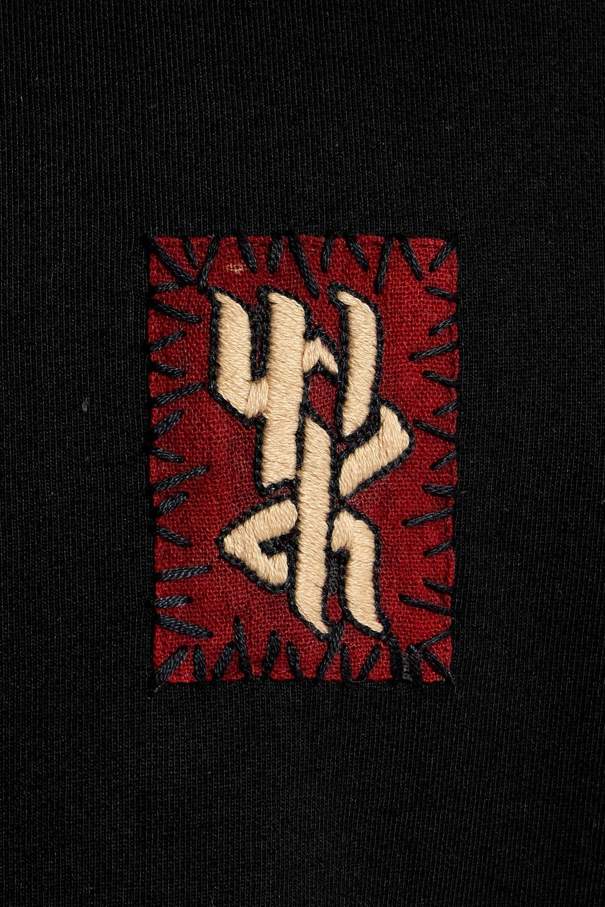 Red Monogram T-shirt by FARAK