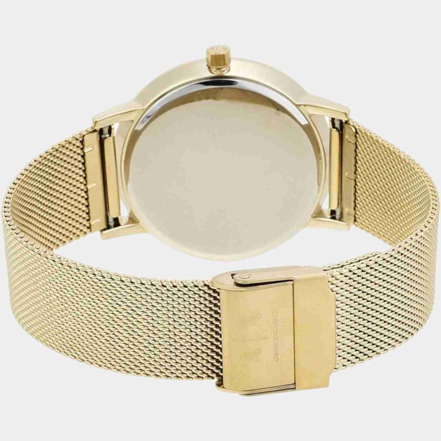 Armani Exchange AX5536 Women's analog watch with gold dial