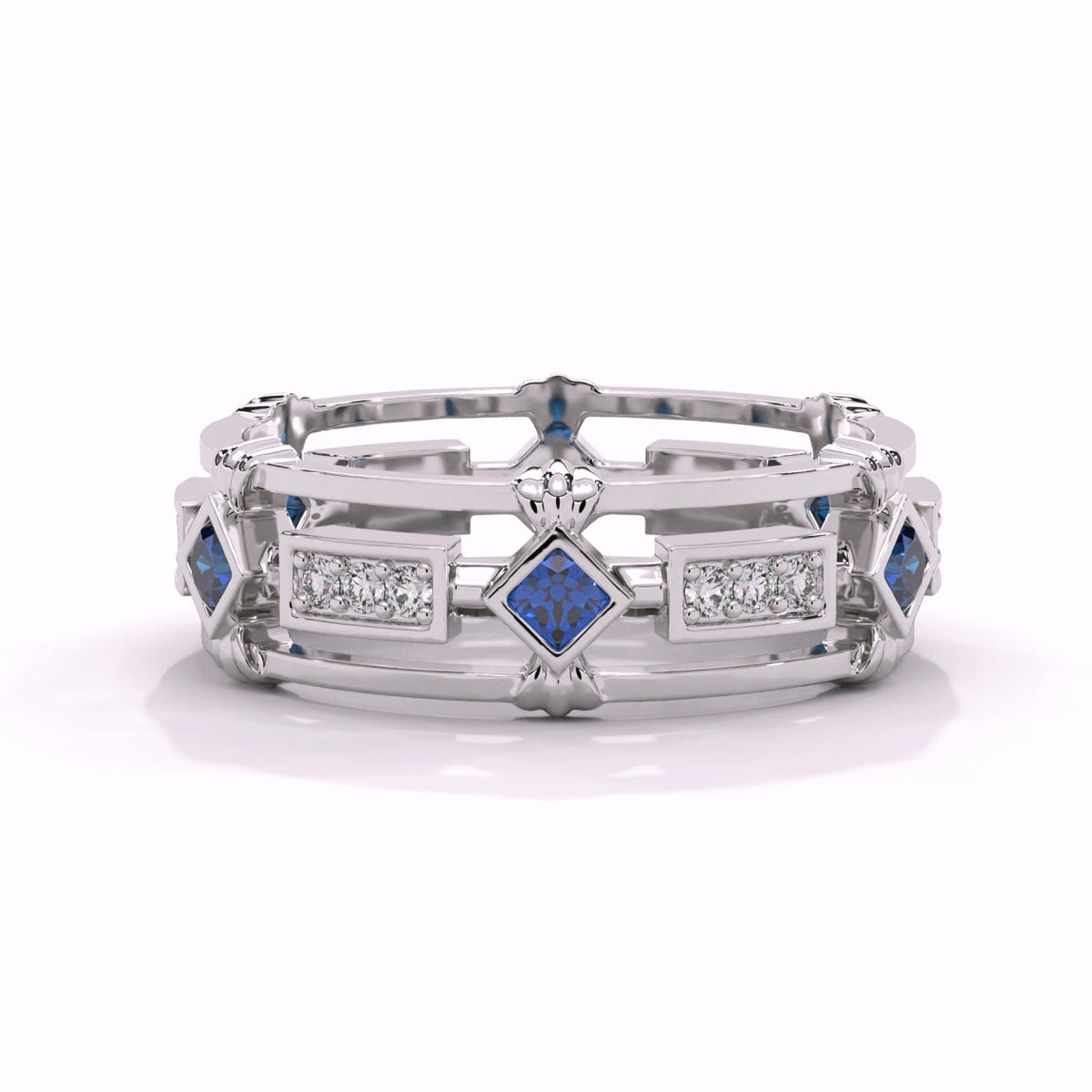 AZURE ETERNITY BAND by The Noble Sculptor