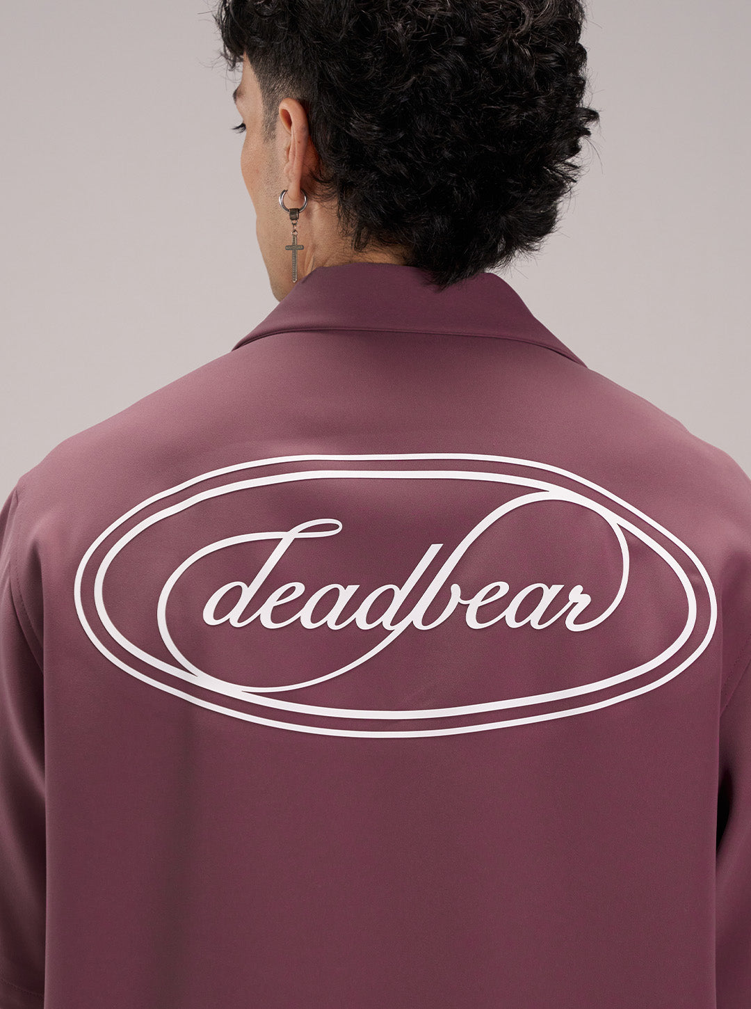 Signature Bowling Shirt Dusty Rose by DEADBEAR