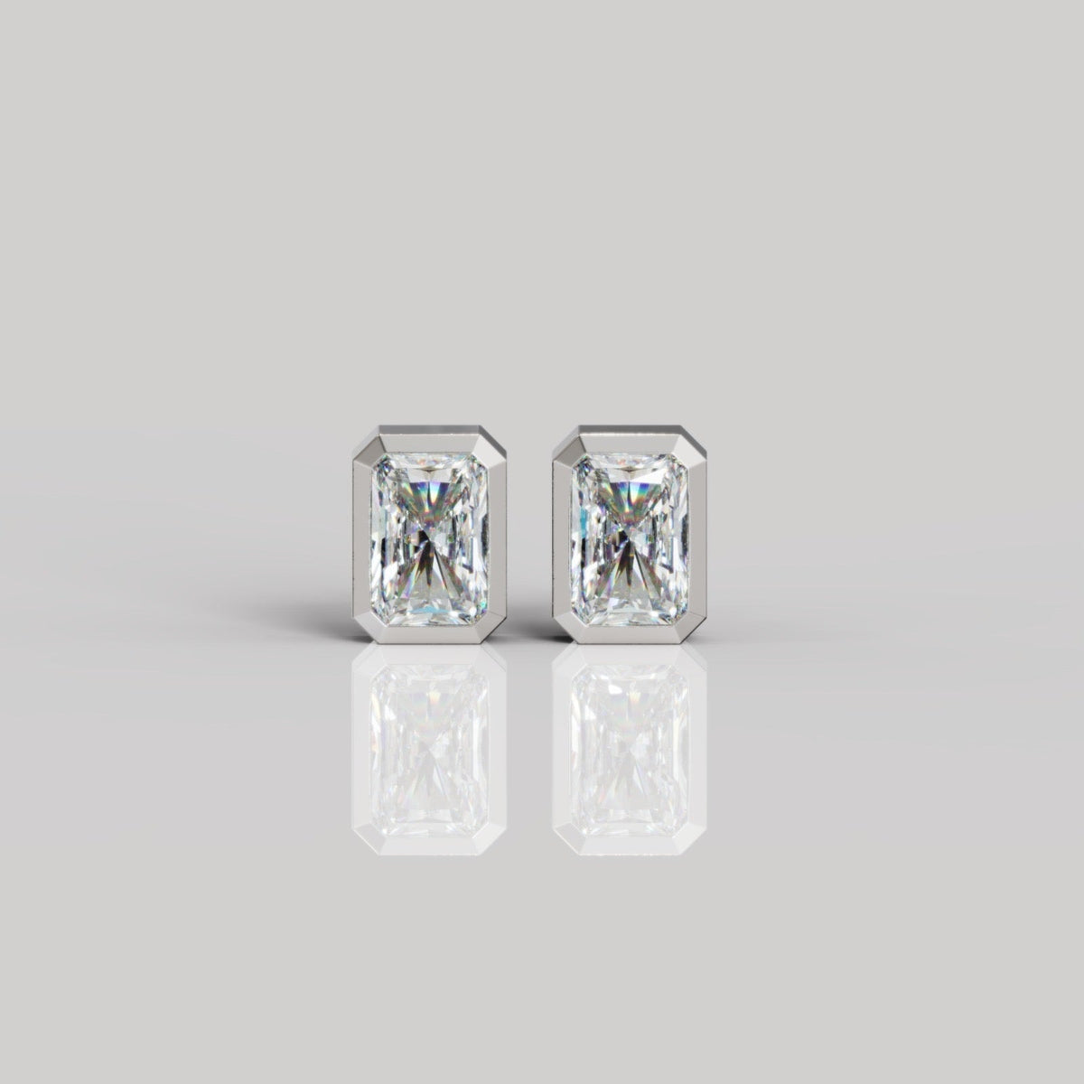 BEZEL OCTA STUDS by The Noble Sculptor