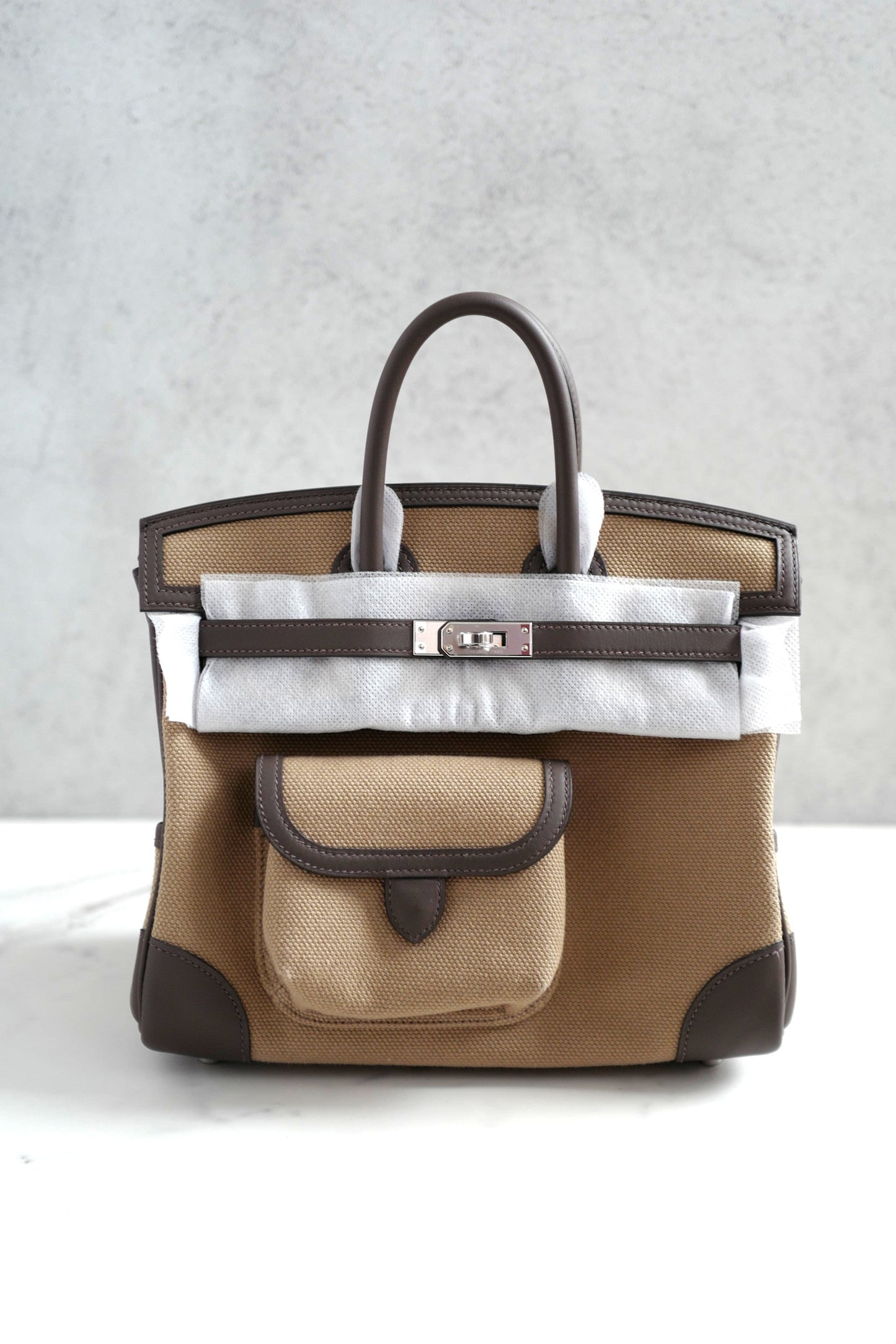 Hermès Birkin Cargo 25 – Ecorce/Mousse