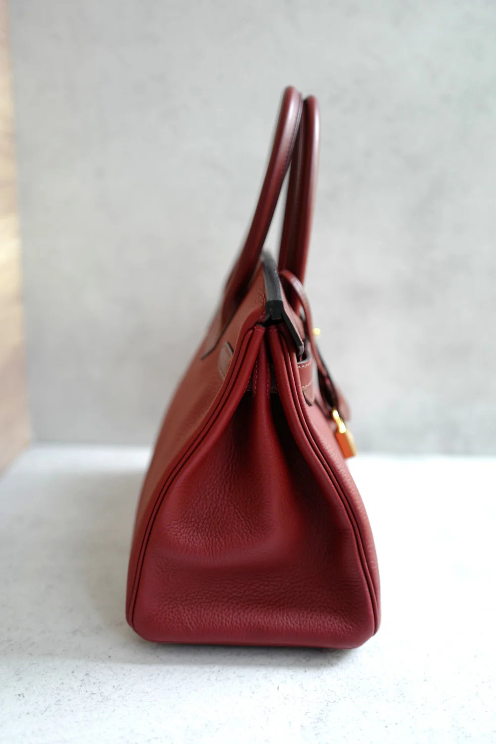 Hermès Birkin 30 Touch – Rouge H Taurillon Clemence with Gold Hardware - Zeuskicks