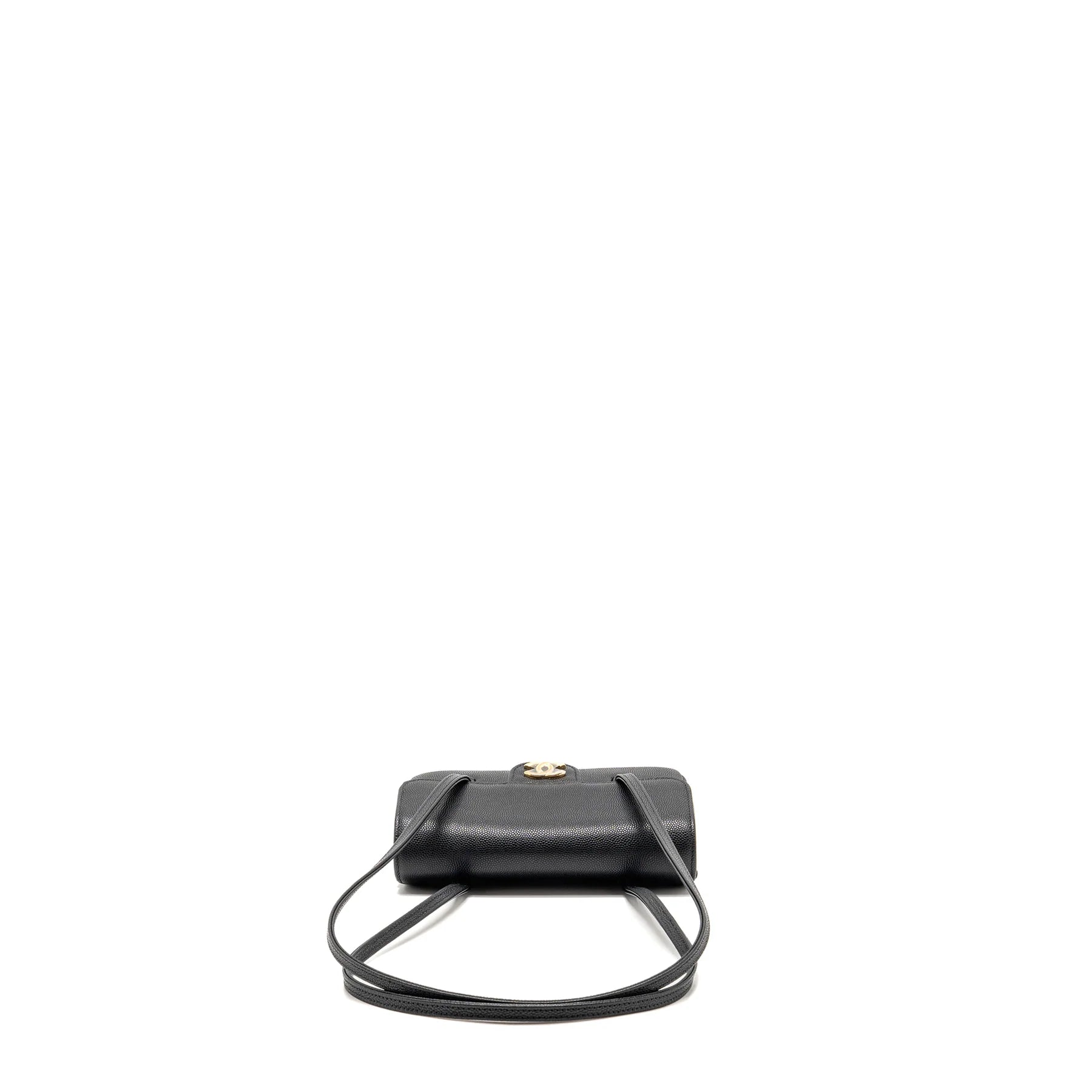 Chanel 26P Preppy Coco Clutch Shoulder Bag – Black Caviar Leather - Zeuskicks