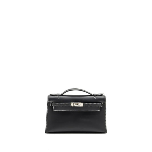 Hermès Kelly Pochette – Elegant Special Order with Silver Hardware
