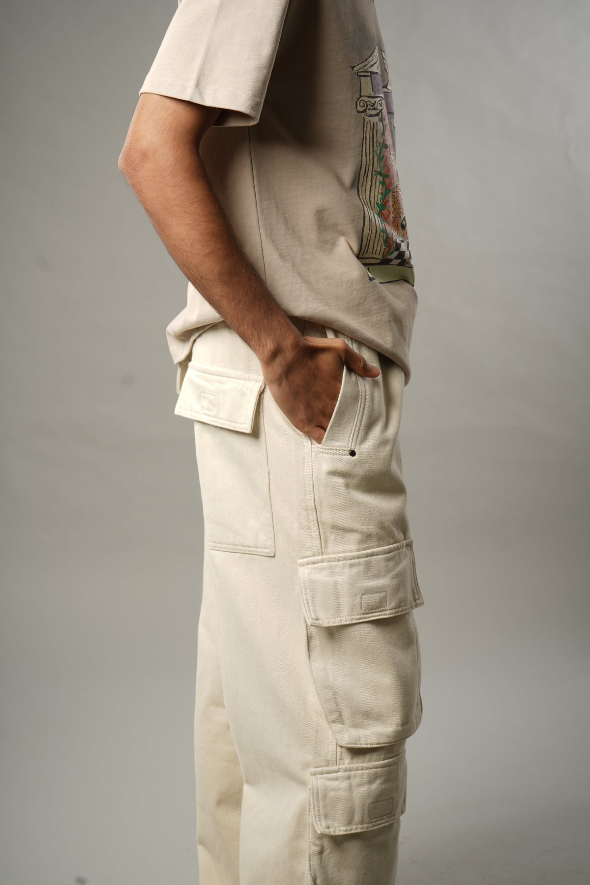 DENIM CARGO PANT by GREY AREA