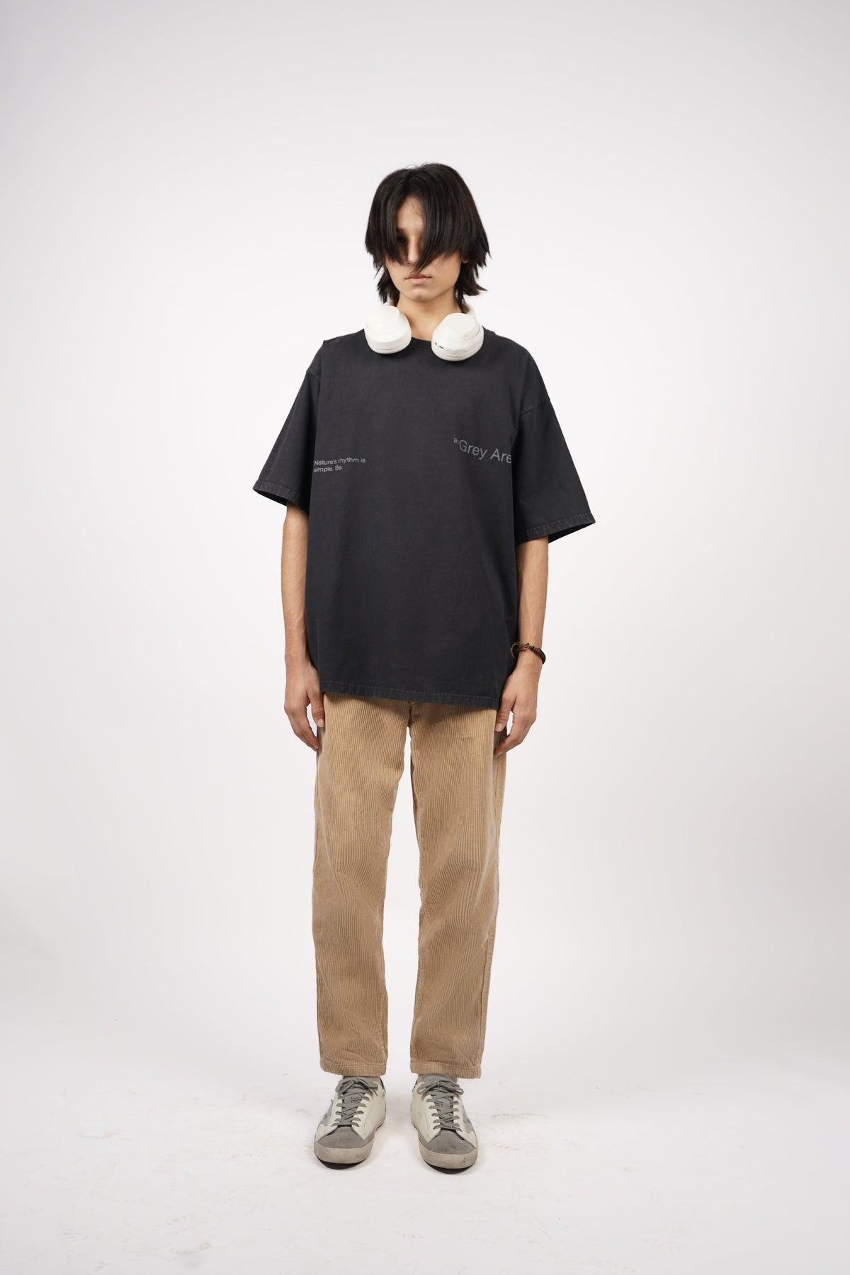 NATURE T-SHIRT (BLACK) by GREY AREA