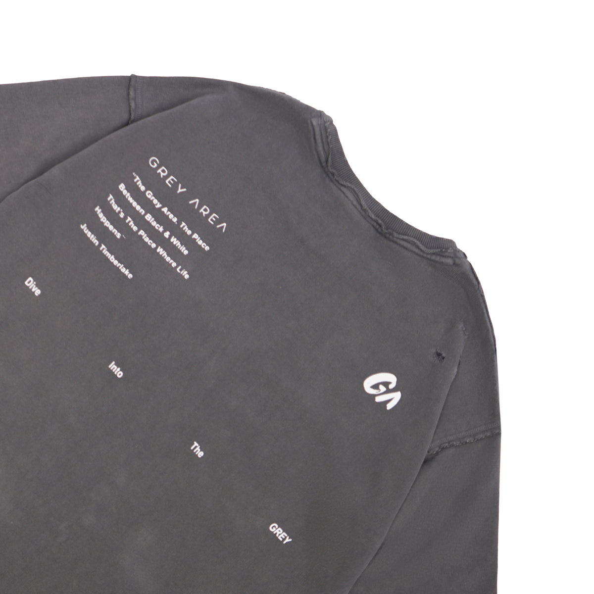 THE GREY AREA QUOTE T-SHIRT by GREY AREA