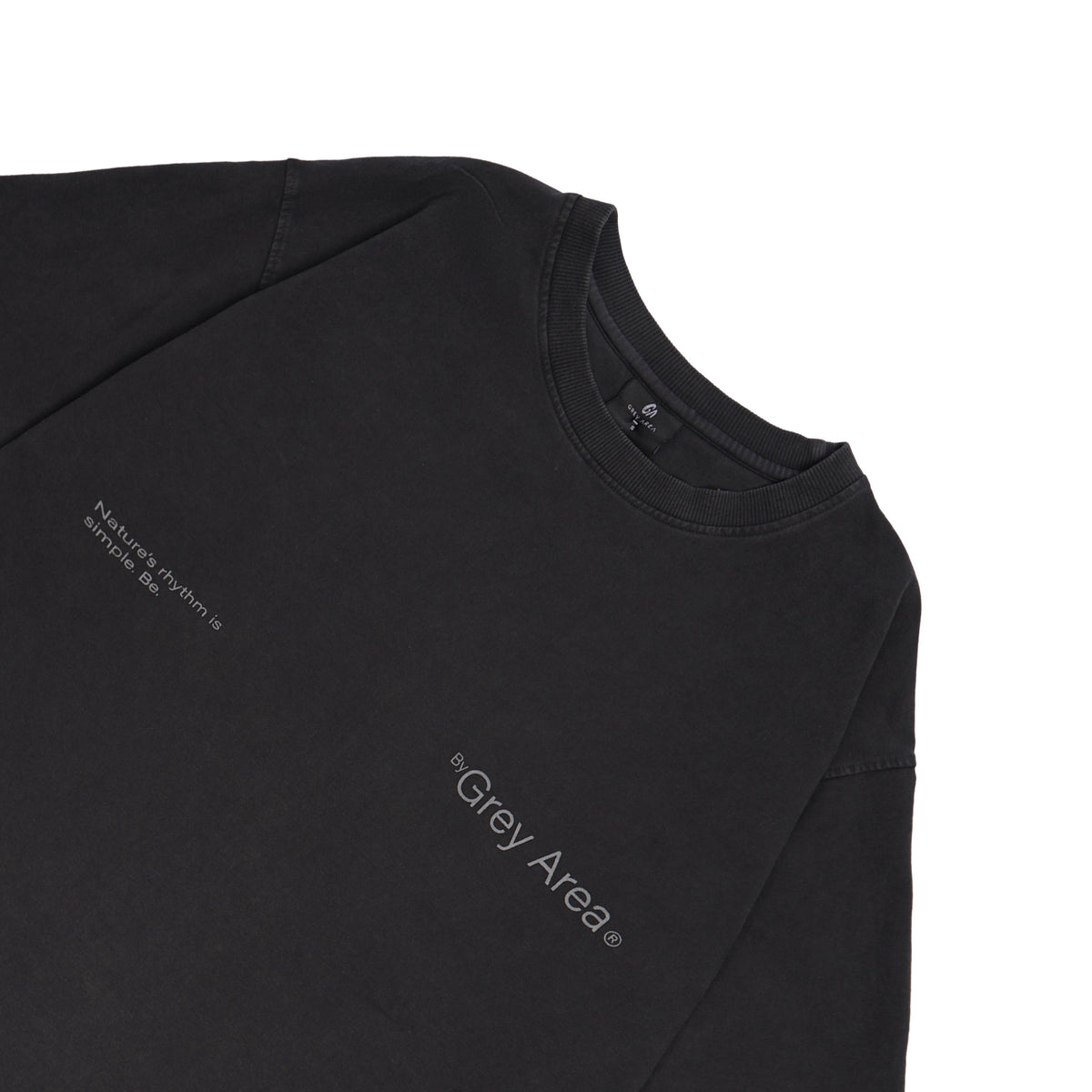 NATURE T-SHIRT (BLACK) by GREY AREA