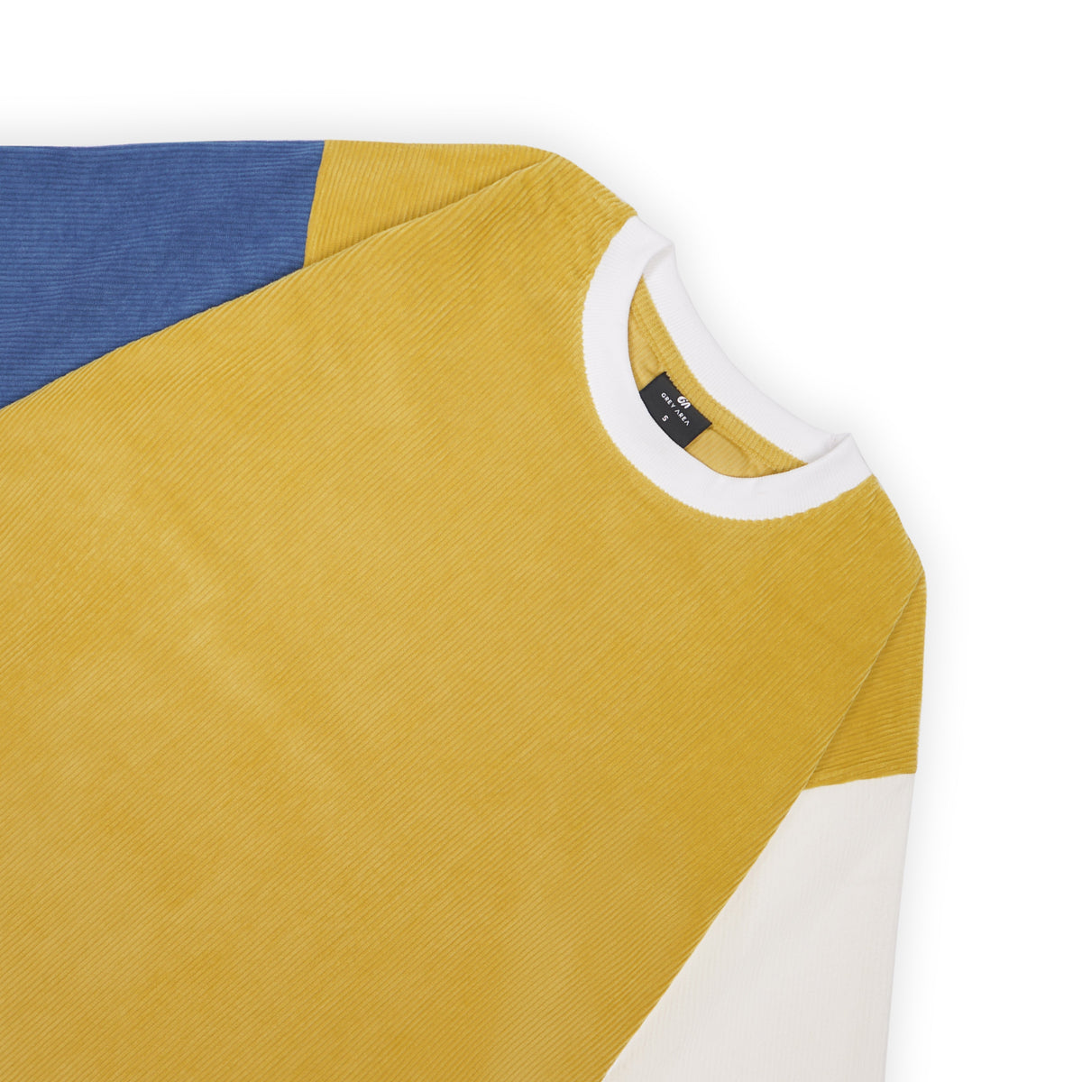 YELLOW CORDUROY T-SHIRT by GREY AREA