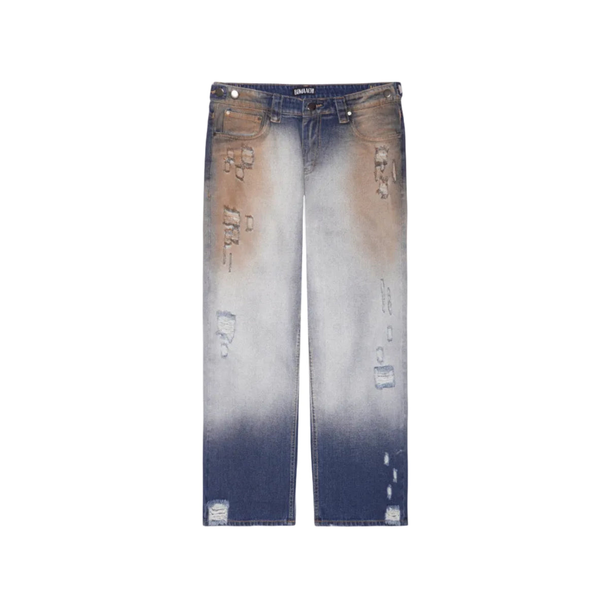The Distressed and Aged Denim by BOMAACHI