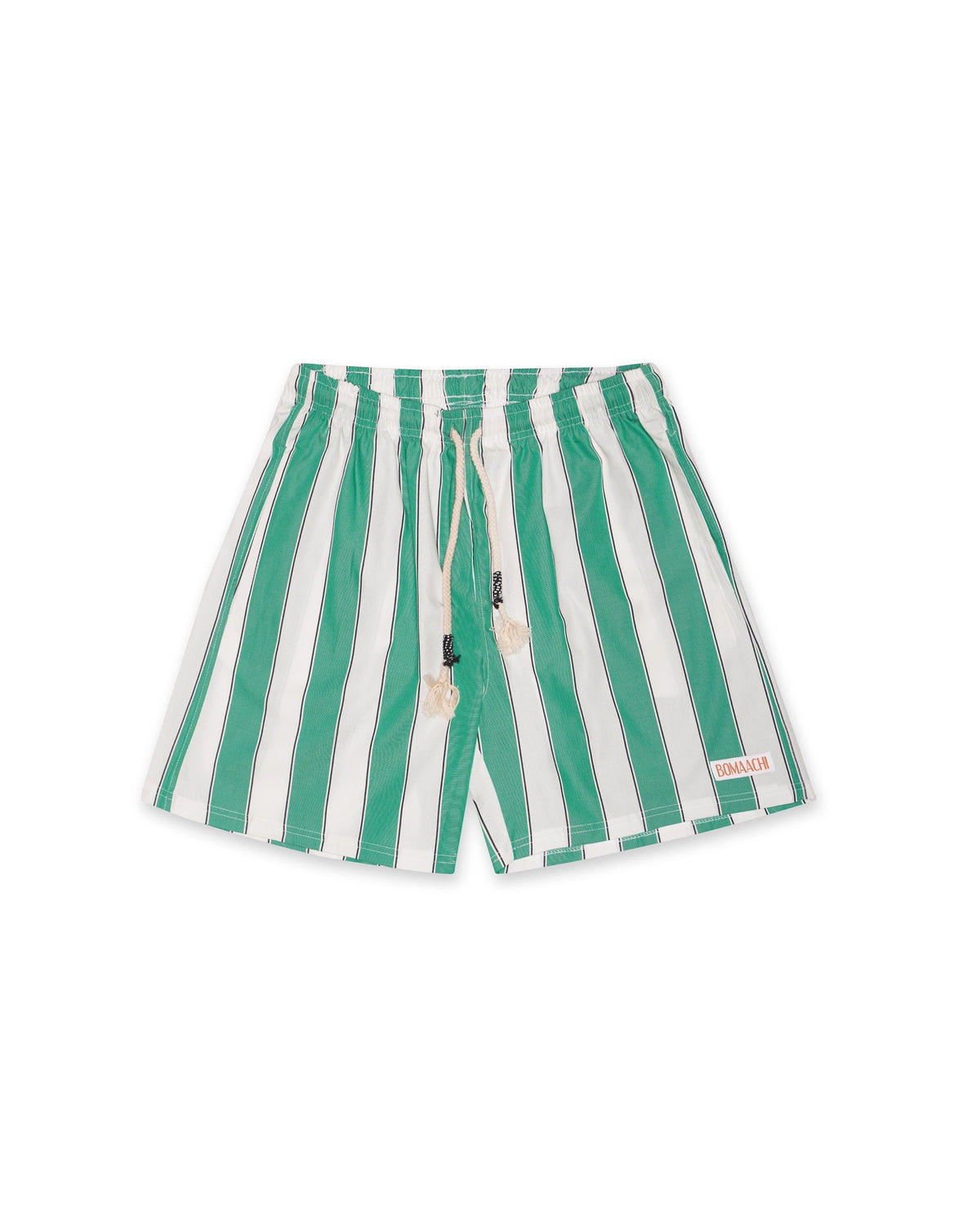 Wide Striped Boxer Shorts by BOMAACHI