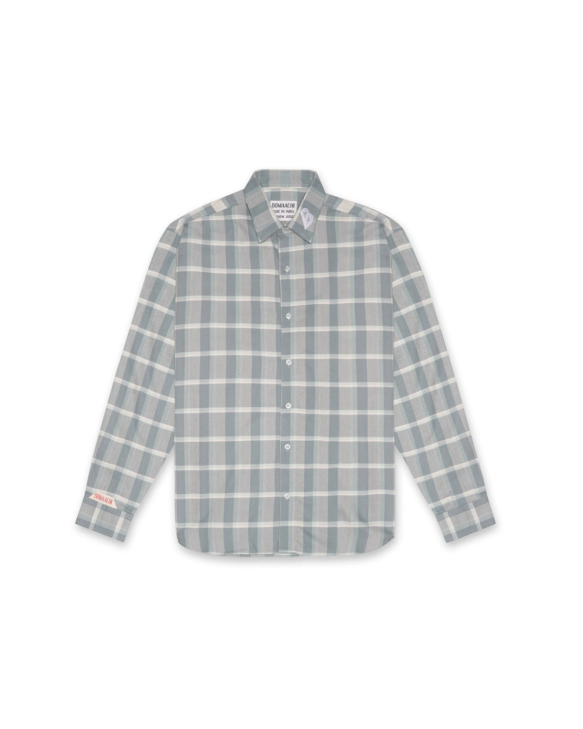 Checkered Shirt Blue by BOMAACHI