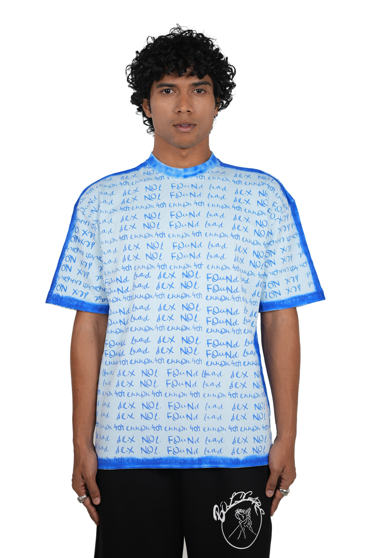 Error 404 Spray Tshirt by oddnoteven