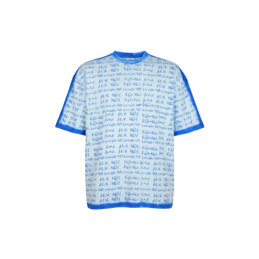 Error 404 Spray Tshirt by oddnoteven