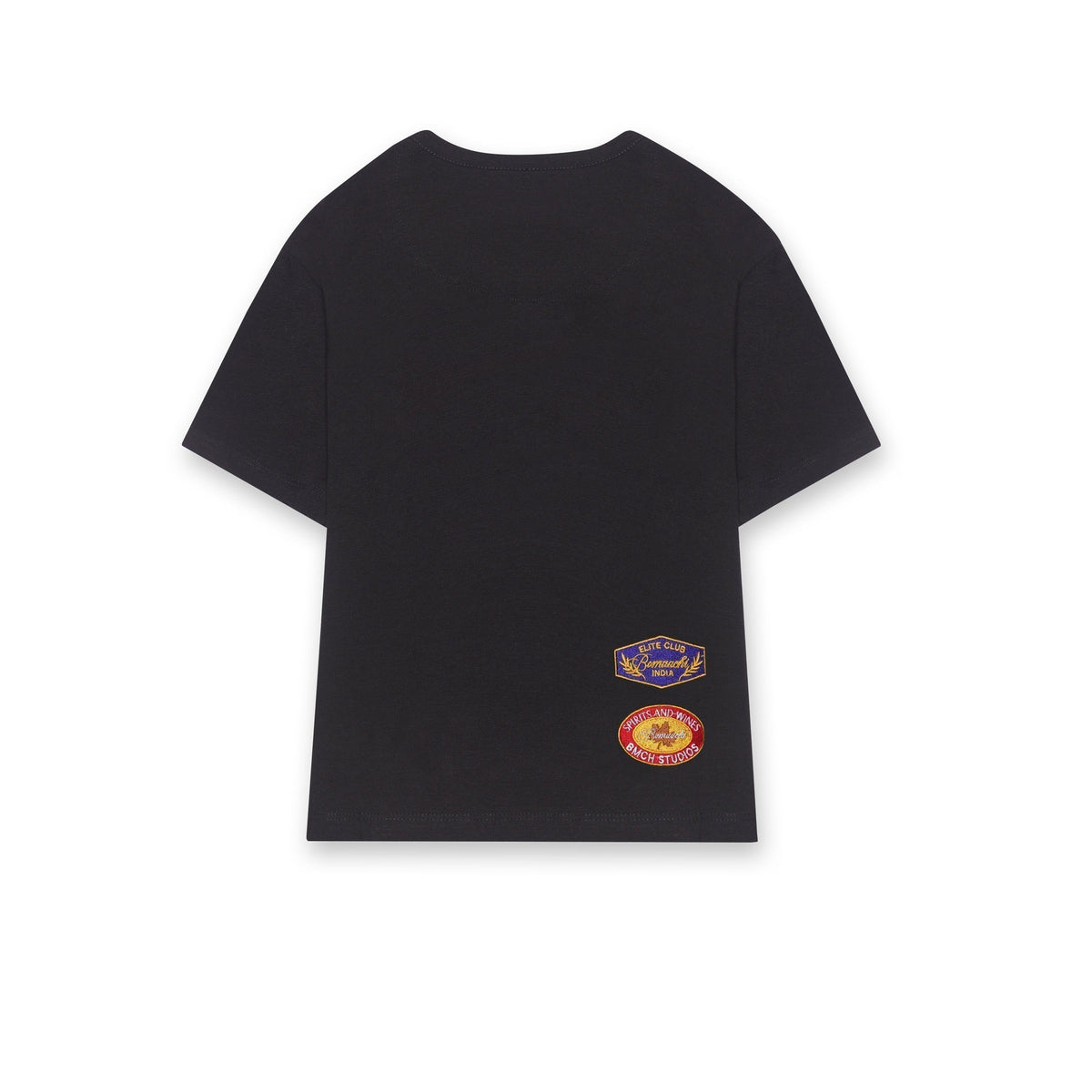 Certified Legend Black Crop Top by BOMAACHI