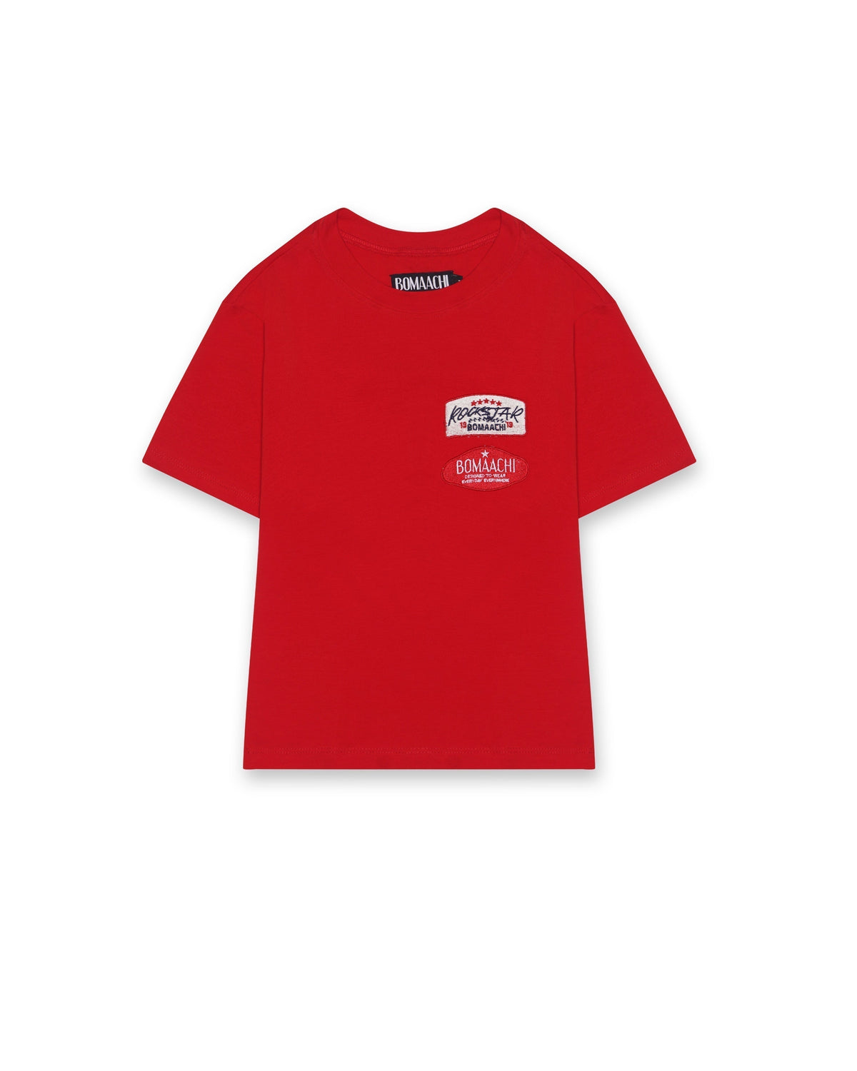 Certified Legend Red Crop Top by BOMAACHI