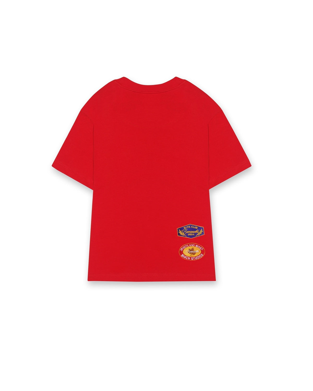 Certified Legend Red Crop Top by BOMAACHI
