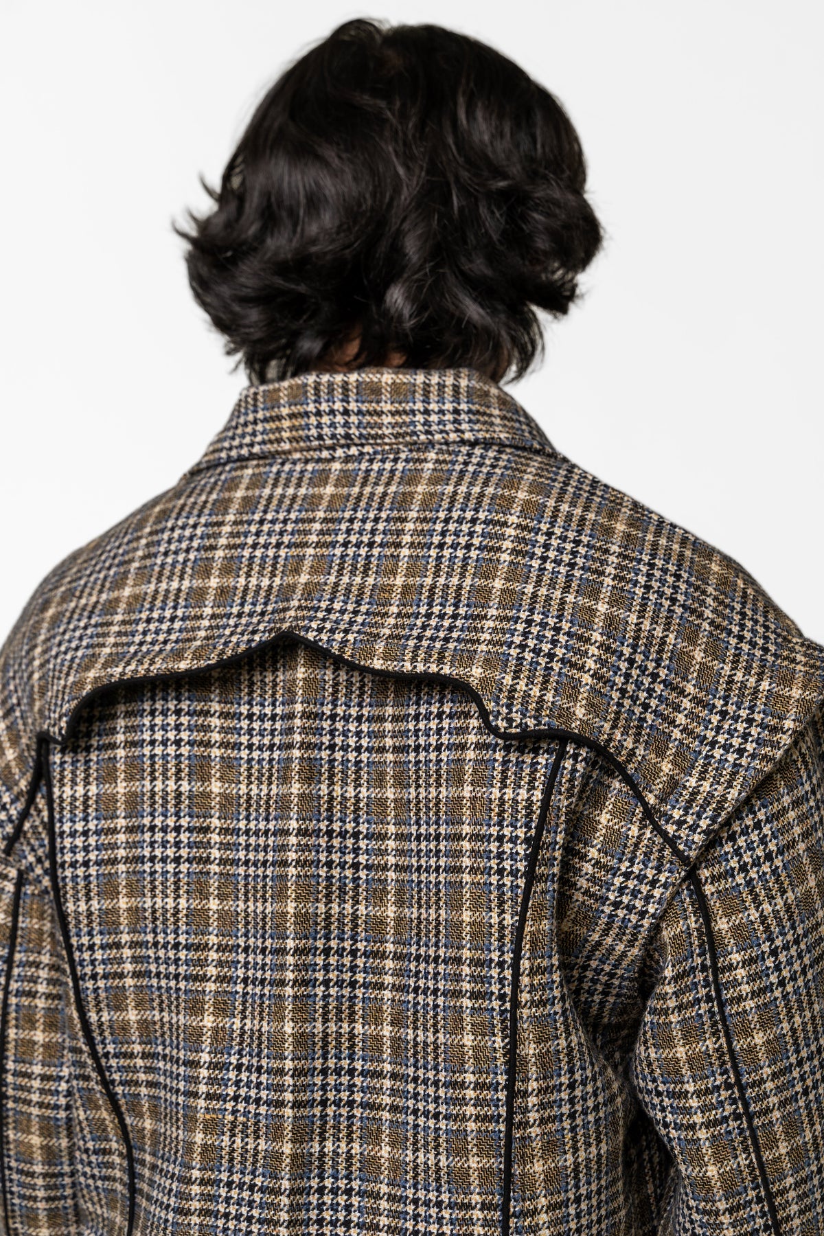 Plaid Bomber Jacket by FARAK