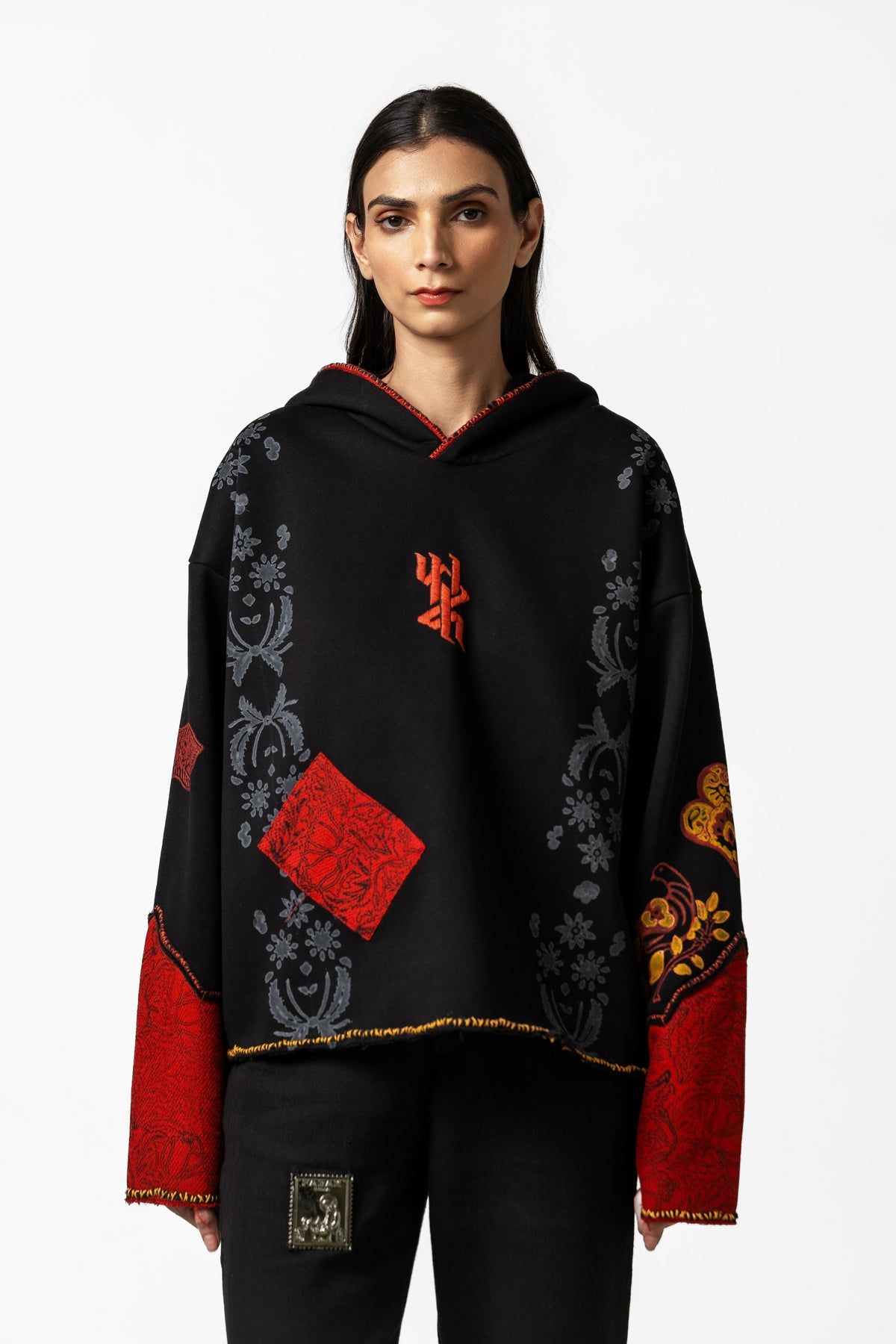Rebellion' Handmade Hoodie by FARAK