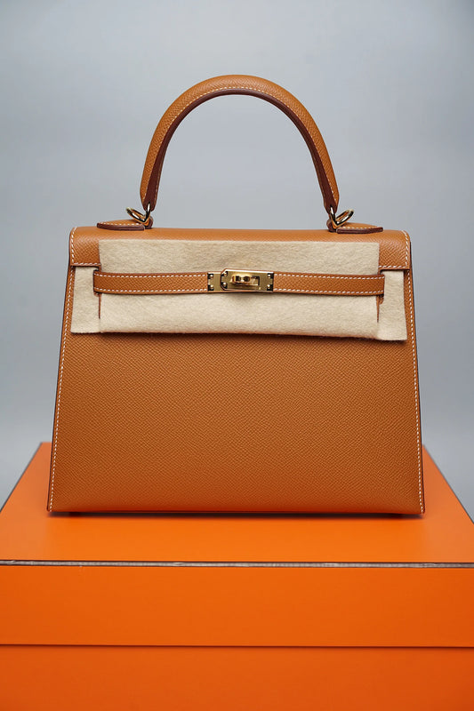 Hermès Kelly 25 – Gold Epsom Leather with Gold Hardware - Zeuskicks