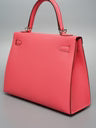 Hermès Kelly 25 Sellier – Rose Lipstick
