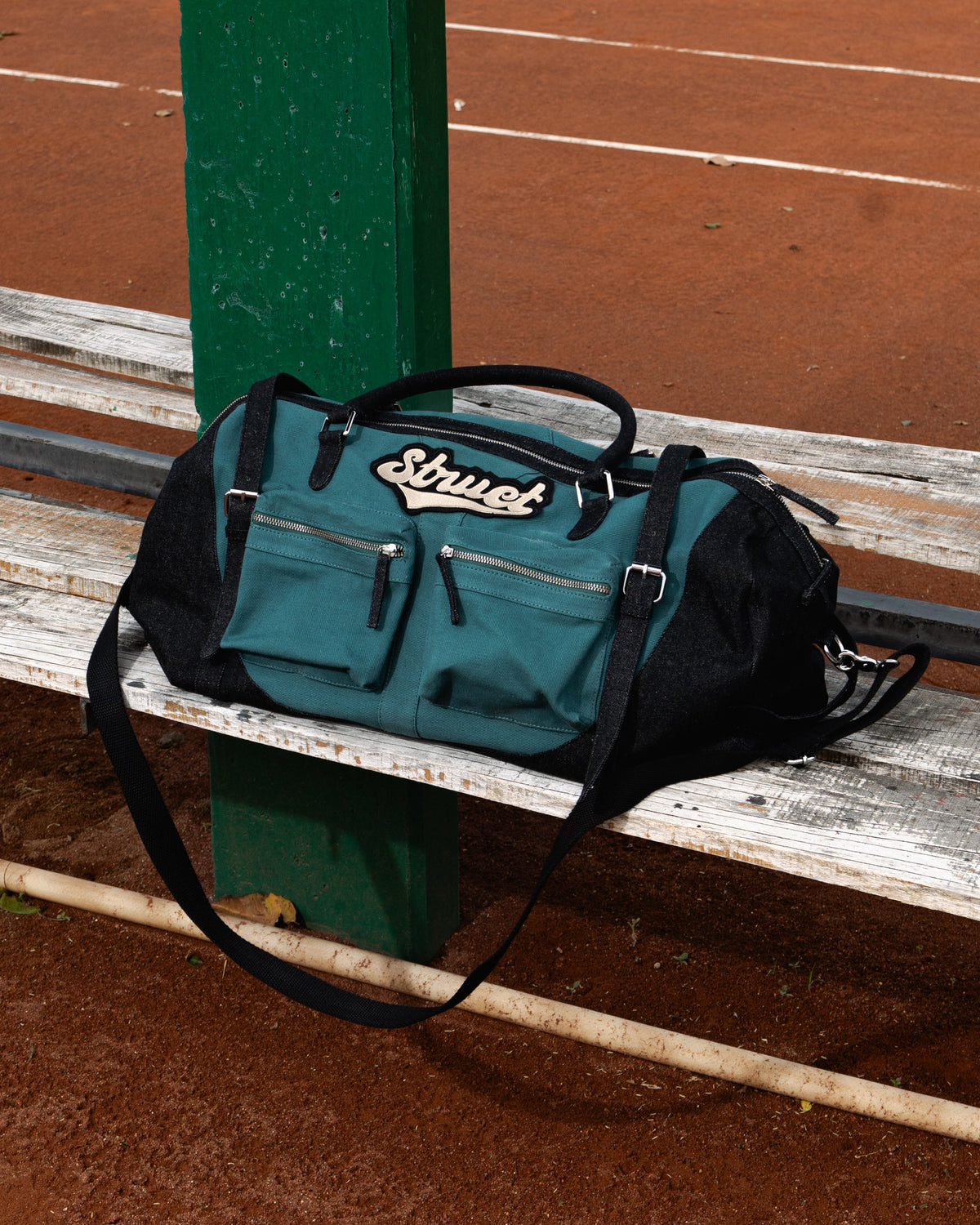 STRUCT CLUB DENIM DUFFLE BAG by STRUCT