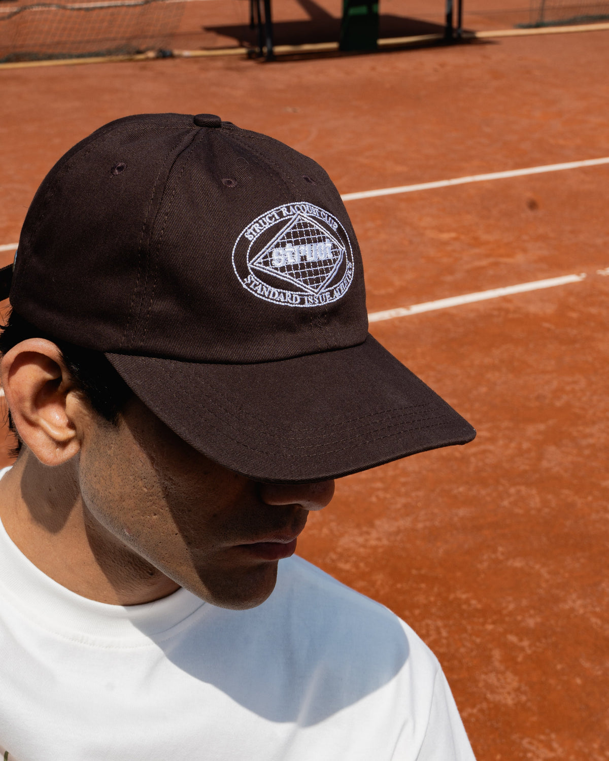 STRUCT RACQUET CLUB CAP - BROWN by STRUCT