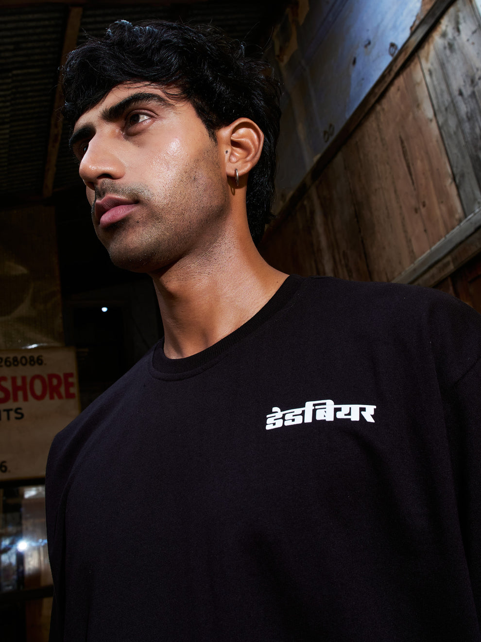 Gully Tee Black by DEADBEAR