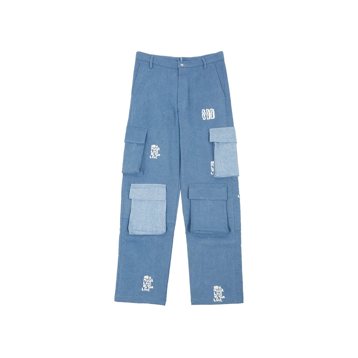Dual Tone Denim Cargos by oddnoteven